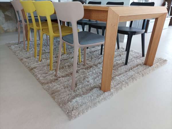 TAPPETO "SHAGGY SUNBURST WHITE" wissenbach