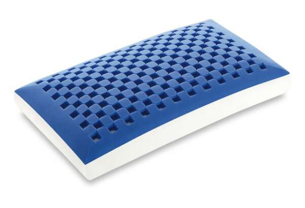 GUANCIALE "DREAM MEMORY BLUE" MANIFATTURA FALOMO