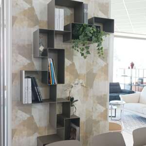 LIBRERIA VOLTAN "YOUNG" IN METALLO