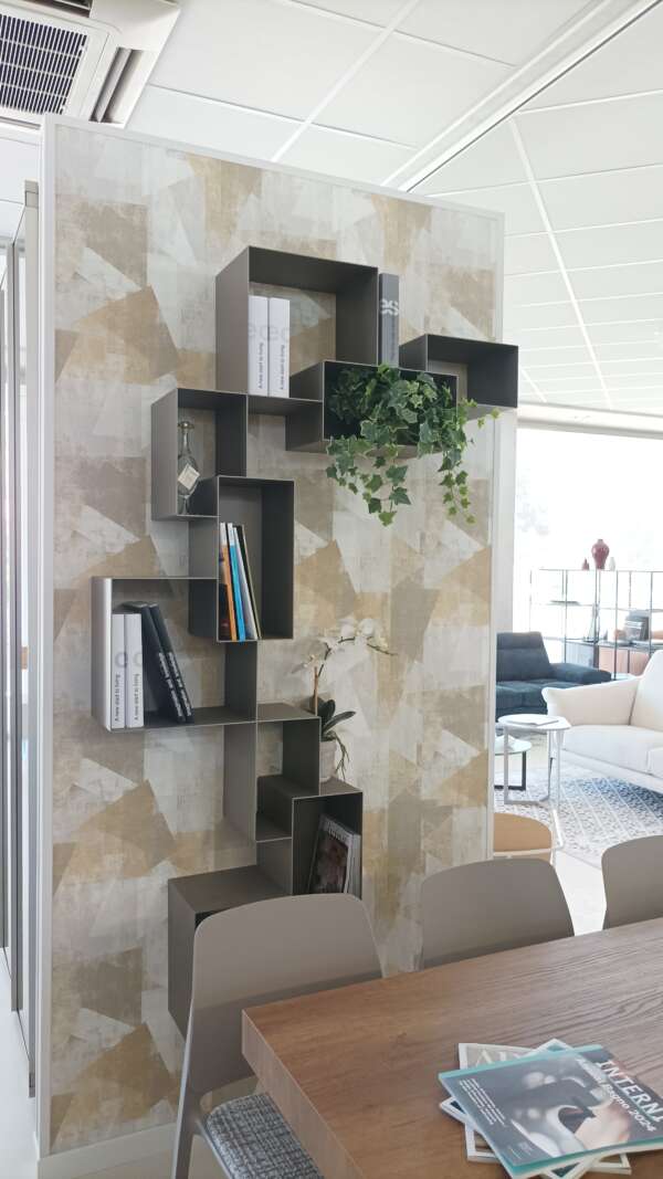 LIBRERIA VOLTAN "YOUNG" IN METALLO